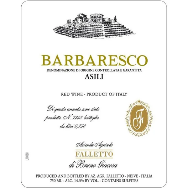 Giacosa/Bruno Barbaresco Asili 2017