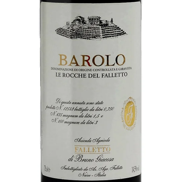 Giacosa/Bruno Barolo Falletto 2009