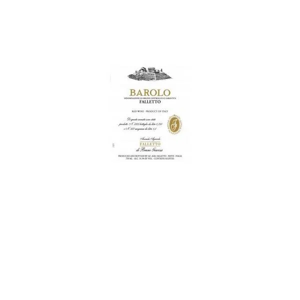 Giacosa/Bruno Barolo Falletto 2015