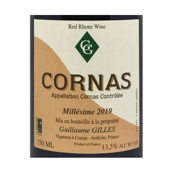 Gilles/Guillaume Cornas 2019