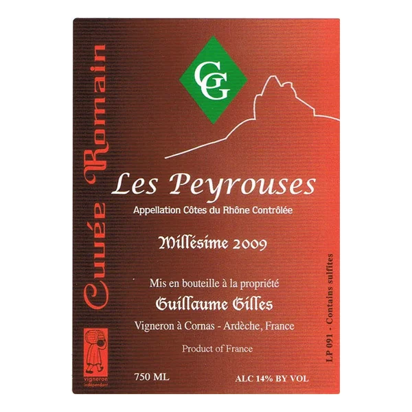 Gilles/Guillaume Côtes du Rhone Les Peyrouses 2019