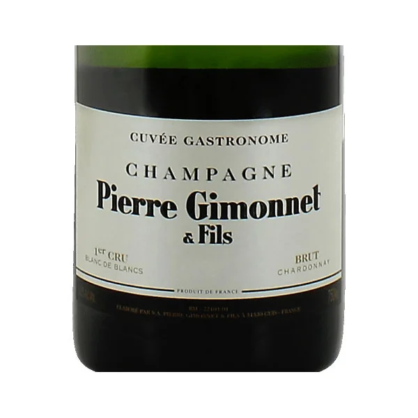 Gimonnet Brut Blanc de Blancs Champagne Cuvée Gastronome 2016
