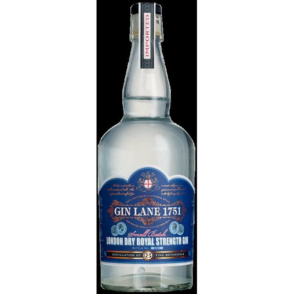 Gin Lane 1751 Gin London Dry Royal Strength 750ml