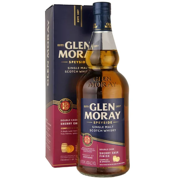 Glen Moray Classic Single Malt Sherry Cask Finish Scotch Whisky / 750 ml