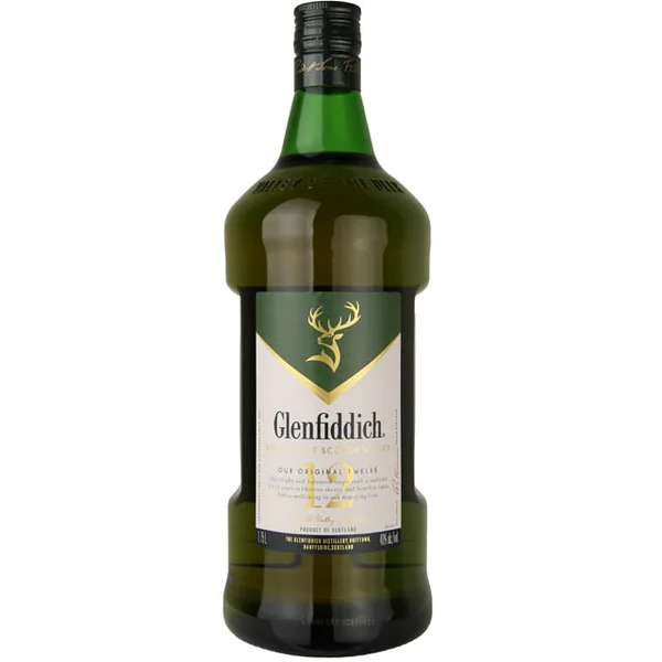 Glenfiddich 12 Yr Single Malt Scotch Whisky / 1.75 Ltr