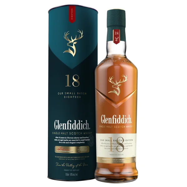 Glenfiddich Single Malt Scotch 18 Year Old