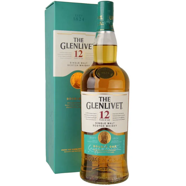 Glenlivet 12 Yr Single Malt Scotch Whisky / Ltr