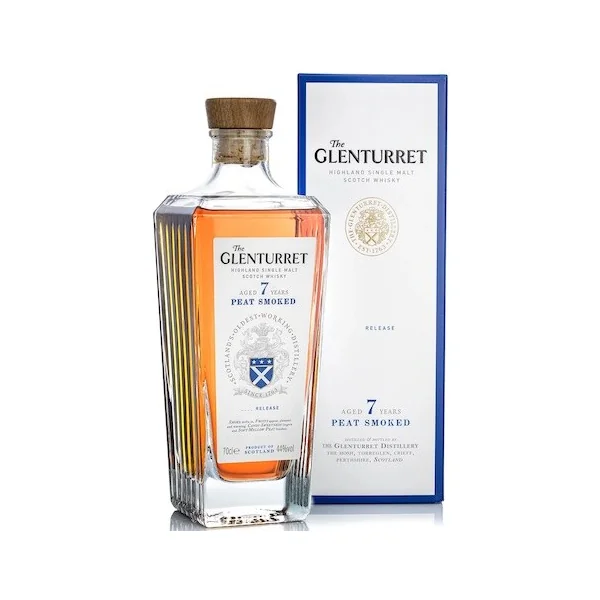 Glenturret Scotch Single Malt 7 Year Peat Smoked 2024 700ml