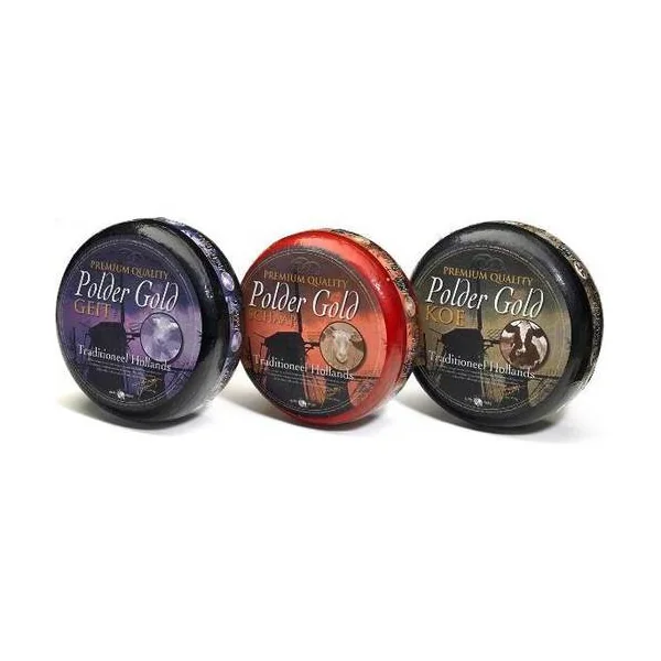 Goat Gouda Polder Gold 1yr Black Wax - Image 2