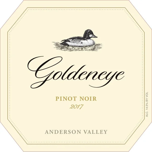 Goldeneye (Duckhorn) Pinot Noir Anderson Valley 2017 1.5L