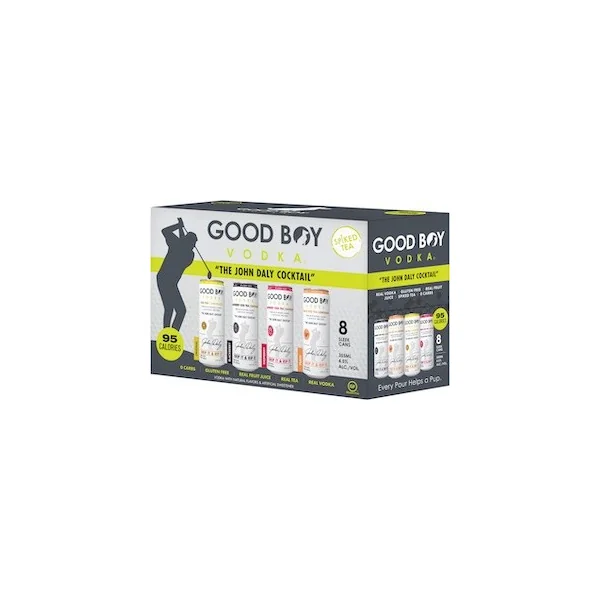 Good Boy Iced Tea + Lemonade & Vodka Variety 8pk NV 355ml