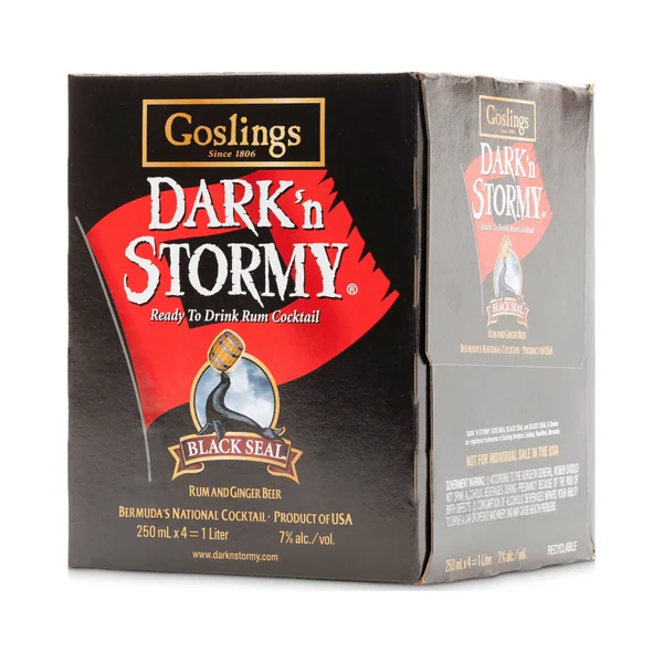 Gosling's Dark N Stormy Cocktail 4x250 mL Cans