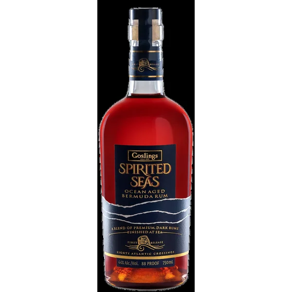 Gosling's Rum Dark Ocean Aged Spirited Seas 750ml