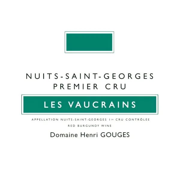 Gouges Nuits-St-Georges 1er cru Les Vaucrains 2018