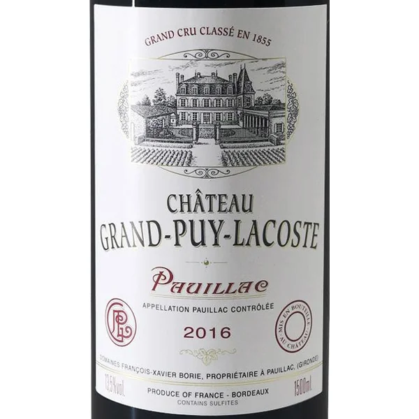 Grand-Puy-Lacoste Pauillac 2016 1.5L
