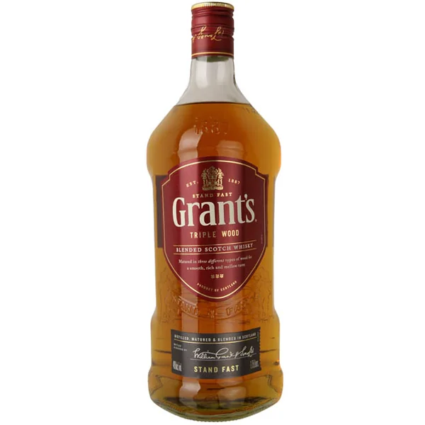 Grant's Triple Wood Blended Scotch Whisky / 1.75 Ltr