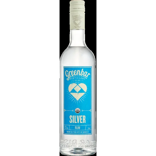 Greenbar Distillery Rum Silver 750ml