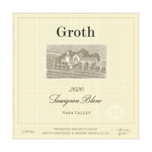 Groth Sauvignon Blanc Napa Valley 2020