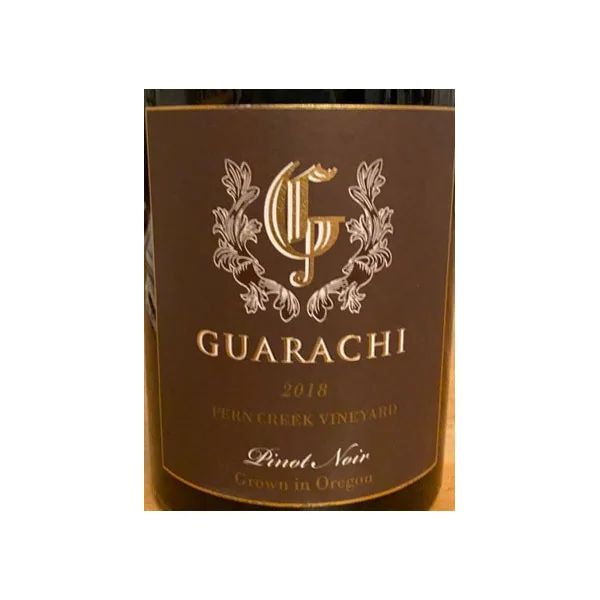 Guarachi Family Pinot Noir Willamette Valley Fern Creek Vineyard 2018