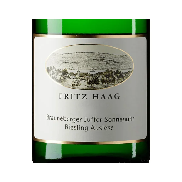 Haag/Fritz Riesling Auslese Brauneberger Juffer Sonnenuhr 2020 375ml
