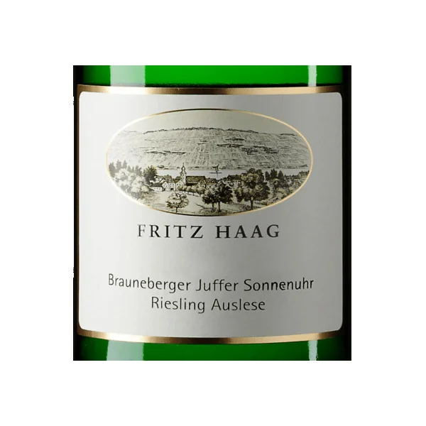 Haag/Fritz Riesling GKA #12 Brauneberger Juffer-Sonnenuhr 2017 375ml