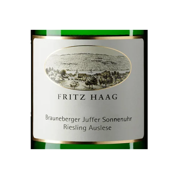 Haag/Fritz Riesling GKA #12 Brauneberger Juffer-Sonnenuhr 2019 375ml