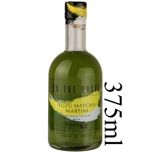 Haku Vodka On The Rocks Yuzu Matcha Martini (Half Bottle) / 375 ml