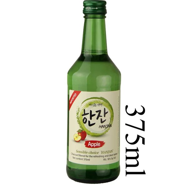 Hanjan Apple Soju - (Half Bottle) / 375mL