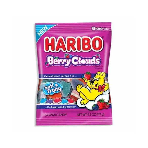 Haribo Berry Clouds Gummi Candy