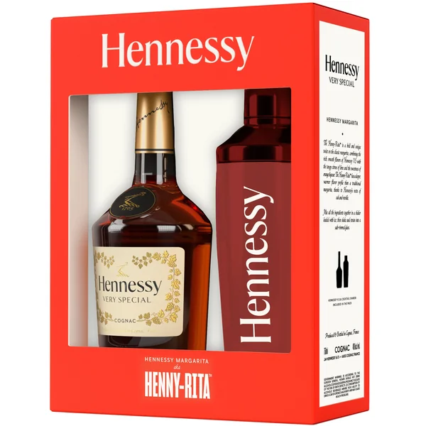 Hennessy Cognac VS with Shaker Gift Set
