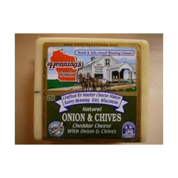 Henning’s Onion & Chive Cheddar 38lb