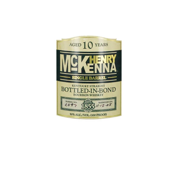 Henry McKenna 10 Year Old KSBW Bottled in Bond