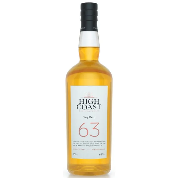 High Coast 63 Peated Single Malt Whisky