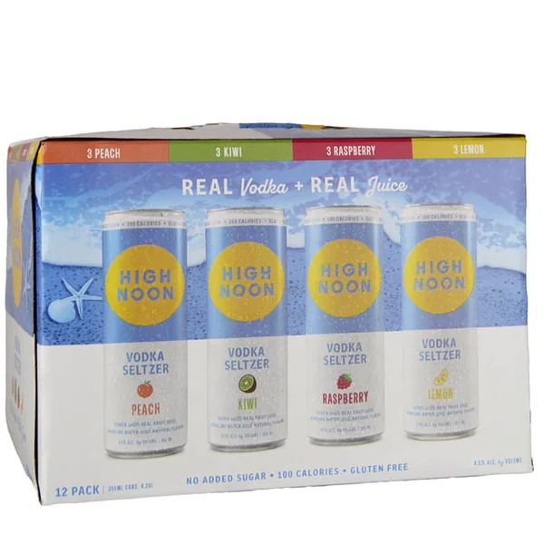 High Noon Beach Variety 12 Pk Can / 12-355mL