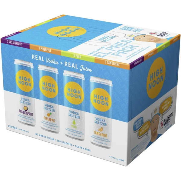 High Noon Hard Seltzer El Pres Variety Pack 12x355 mL Cans