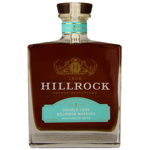 Hillrock Estate Distillery 5 Yr Double Cask Bottled in Bond Bourbon Whiskey / 750mL