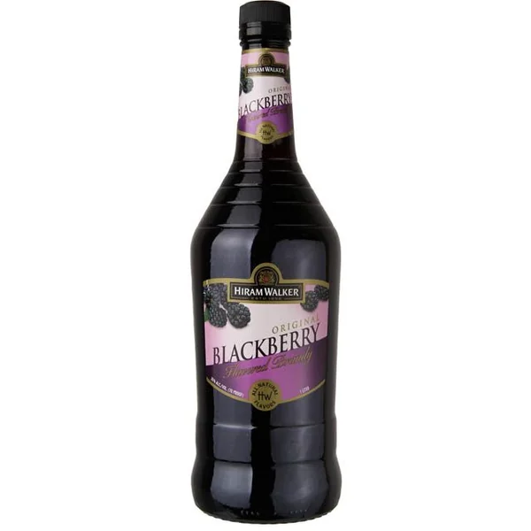 Hiram Walker Blackberry Flavored Brandy / Ltr
