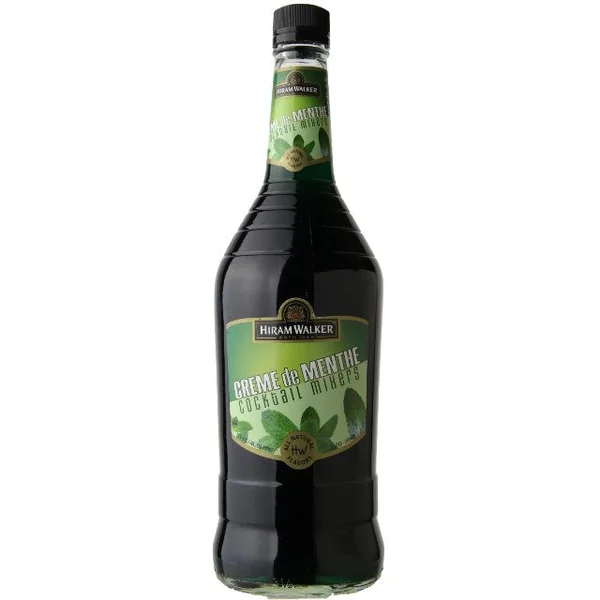 Hiram Walker Green Creme de Menthe / Ltr