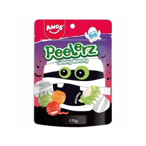 Holiday • Amos Peelerz Gummy Mummy (Apple Orange & Strawberry)