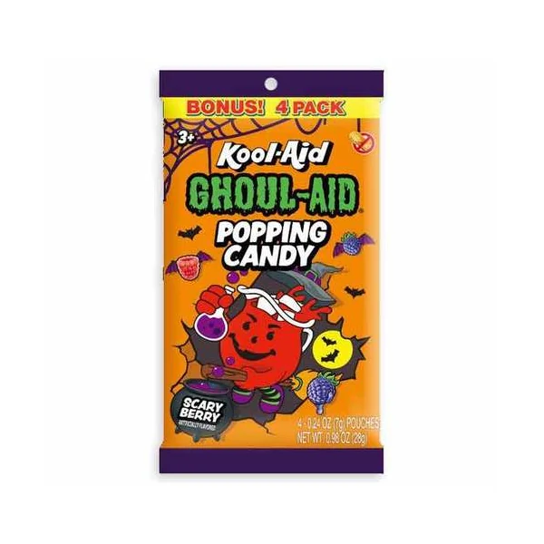 Holiday • Ghoulaid 4pk Popping Candy Peg Bag