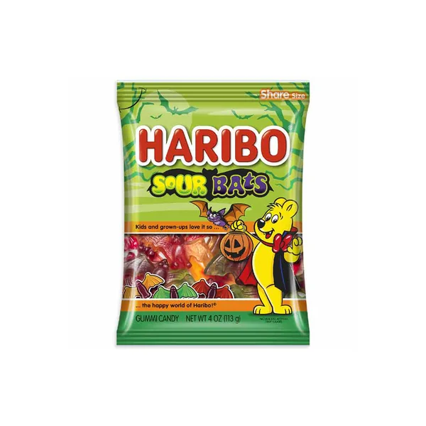 Holiday • Haribo Gummies • Sour Vampire Bats