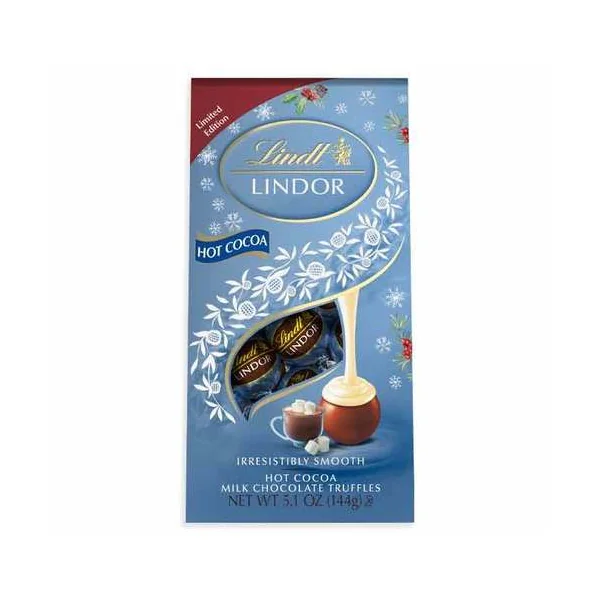 Holiday • Lindt Lindor Ball Bag – Hot Cocoa