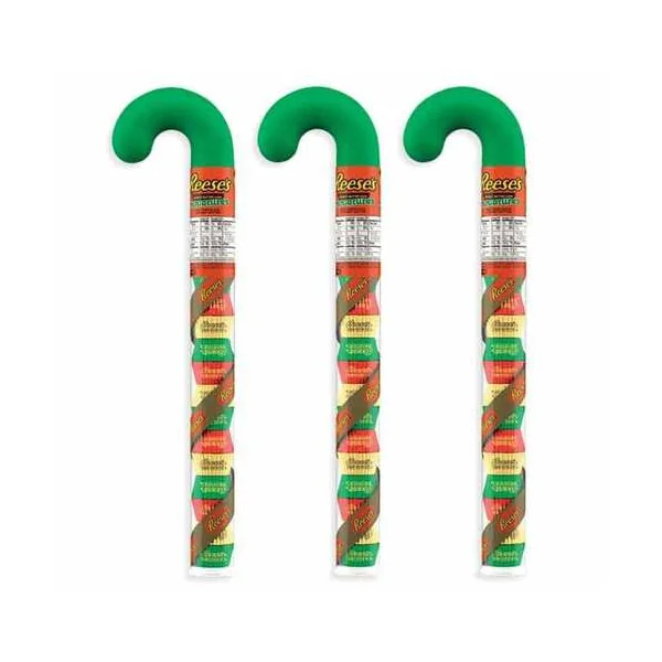 Holiday • Reeses Peanut Butter Cup Miniatures Cane