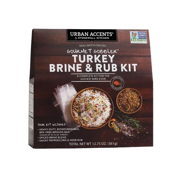 Holiday • Urban Accents – Turkey Brine & Rub Kit Gourmet Gobbler