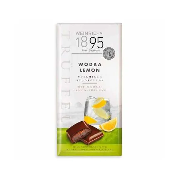 Holiday • Weinrich 1895 Milk Chocolate Bar – Vodka Truffle Filling