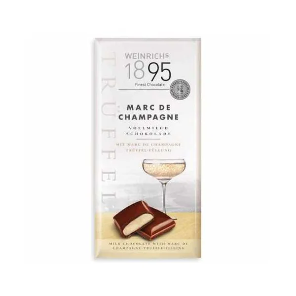 Holiday • Winrch 1895 Milk Chocolate Bar – Champagne Truffle Filled - Image 2