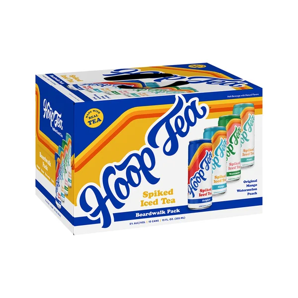 Hoop Tea Hard Iced Tea Variety • 12pk Can