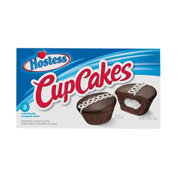Hostess Cupcakes • Chocolate Cupcakes 8pk