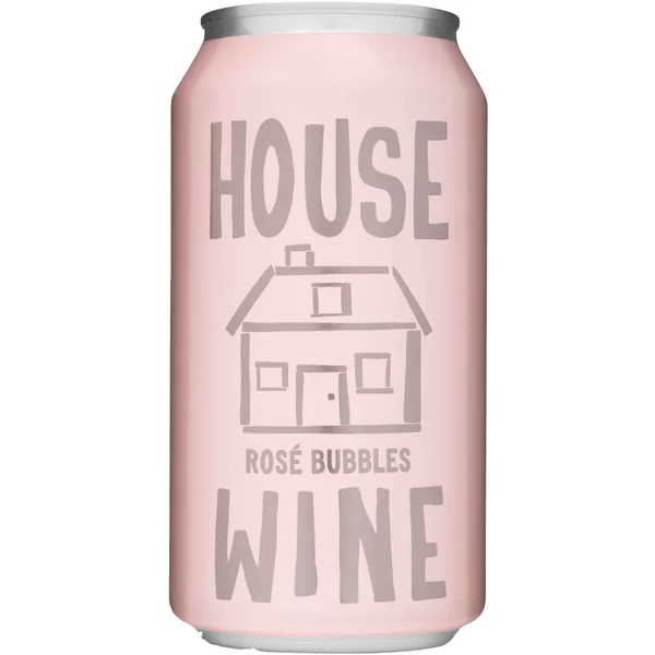 House Wine Rose Bubbles Can