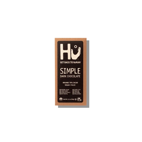 Hu Line Simple Dark Chocolate Candy Bar